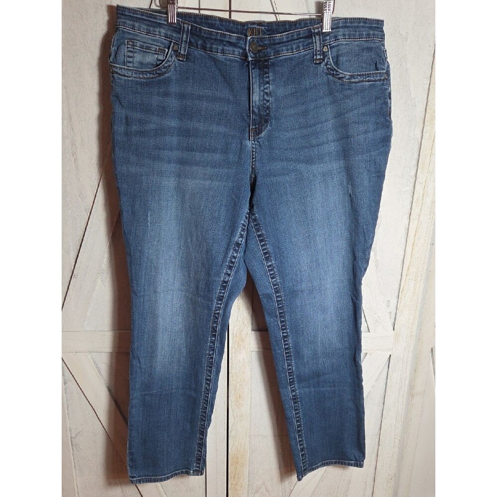 Kut From The Kloth Straight Leg Jeans Size 18W